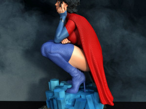 Supergirl nfsw assembly 3D Принт Модель
