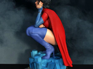Supergirl nfsw assembly 3D Print Model