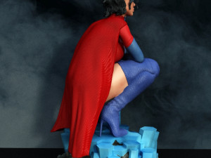 Supergirl nfsw assembly 3D Принт Модель