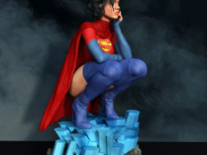Supergirl nfsw assembly 3D Print Model
