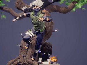 Kakashi Hatake Assembly 3D Принт Модель