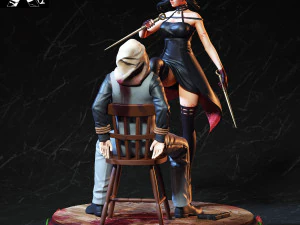 Yor Forger Spy Family Assembly 3D Print Model