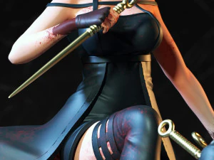 Yor Forger Spy Family Assembly 3D Print Model