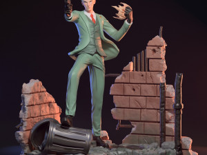 Loid Forger Spy Family Assembly 3D Принт Модель