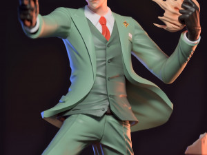 Loid Forger Spy Family Assembly 3D-printmodel