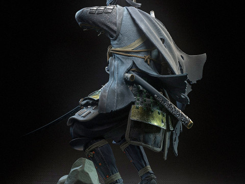 Jin Sakai Ghost of tsushima Assembly 3D Print Model