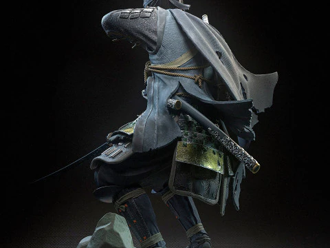 Jin Sakai Ghost of tsushima Assembly 3D Print Model
