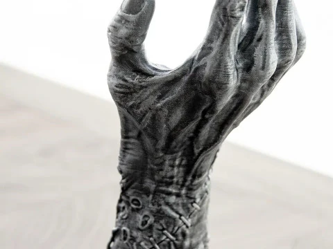 Zombie Hand 3D Print Model