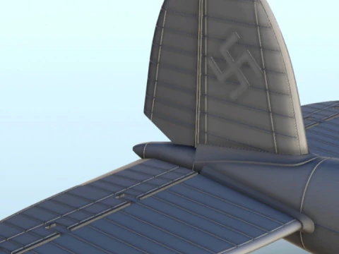 Heinkel He 111 Bomber Assembly 3D Print Model