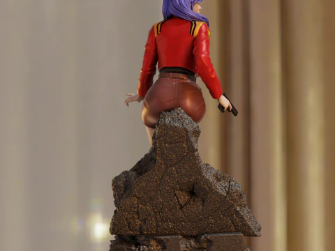 Misato Katsuragi Assembly 3D Print Model