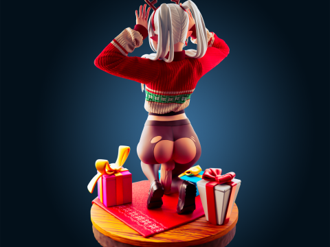 Frieren Diorama Assembly Model Cetak 3D