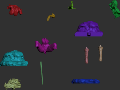 Red Sonja Assembly 3D 打印模型
