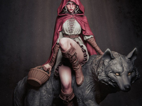 Red Riding Hood Assembly Modello di stampa 3D