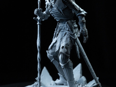 Soul of Cinder Dark Souls 3 Assembly 3D प्रिंट मॉडल