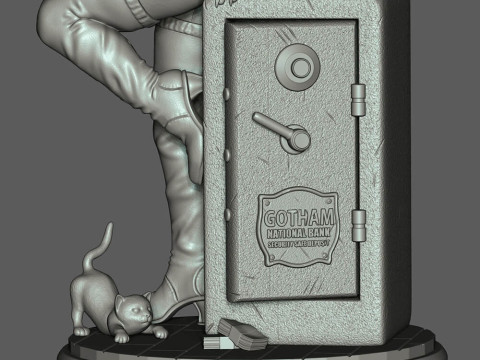 Catwoman Assembly Modelo de impresión 3D