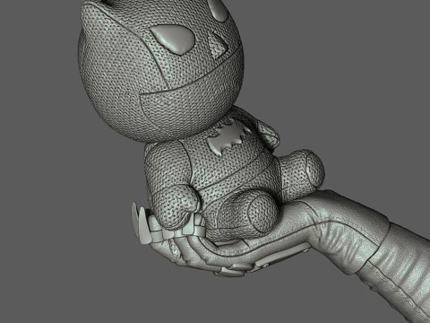 Catwoman Assembly 3D Print Model