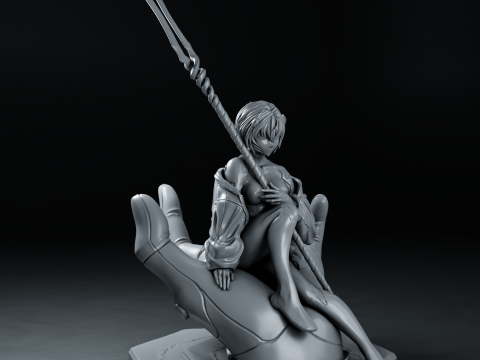 Rei Ayanami Assembly Modello di stampa 3D