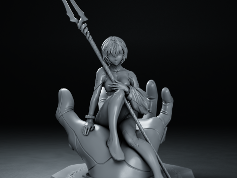 Rei Ayanami Assembly 3D 打印模型