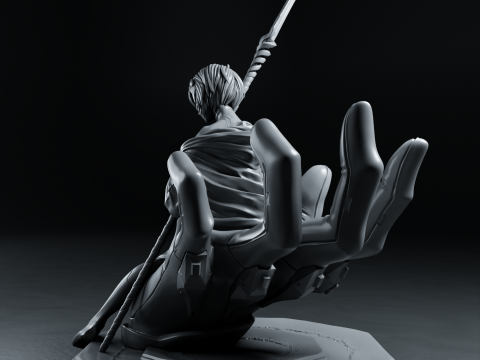 Rei Ayanami Assembly 3D 打印模型