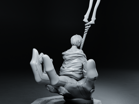 Rei Ayanami Assembly 3D 打印模型