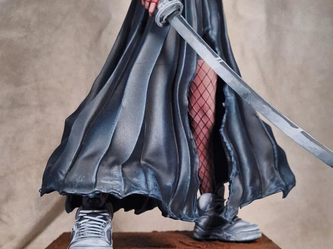 Rukia Kuchiki Assembly 3D printmodel