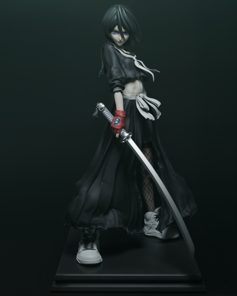Rukia Kuchiki Assembly 3D printmodel .c4d .max .obj .3ds .fbx .stl .blend 