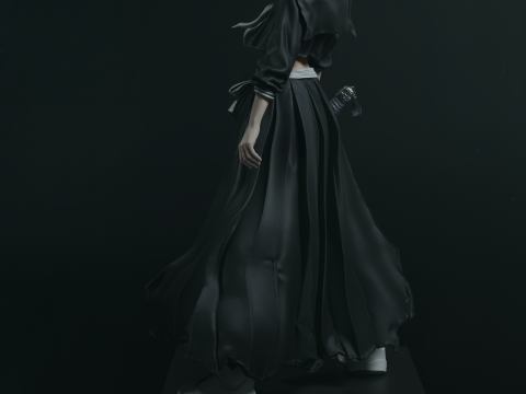 Rukia Kuchiki Assembly 3D printmodel