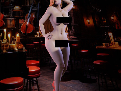 Jessica Rabbit 3D Druckmodell