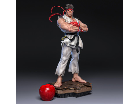 Ryu Street Fighter Assembly Modello di stampa 3D