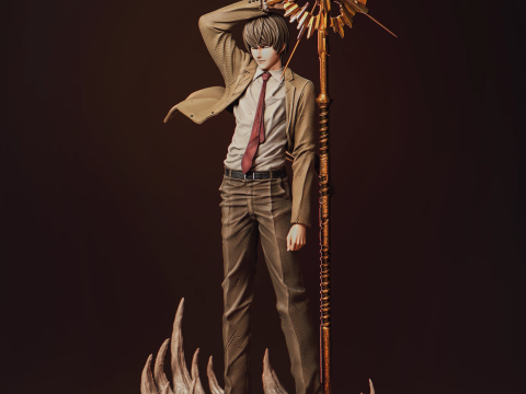 Light Yagami Death Note Assembly Modelo de impresión 3D