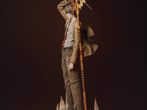 Light Yagami Death Note Assembly 3D Baskı Modeli