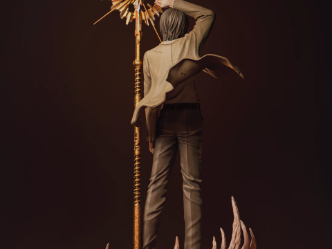 Light Yagami Death Note Assembly 3D Baskı Modeli