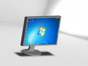 computer monitor 3D Model
