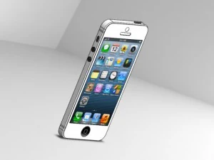 Apple iphone 5 Modello 3D