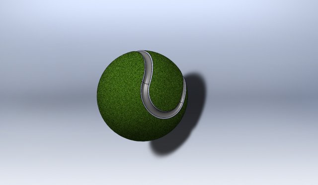 Tennis ball Modelo 3D .c4d .max .obj .3ds .fbx .stl .blend