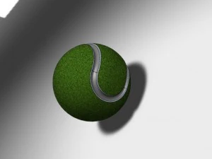 Tennis ball 3D Model
