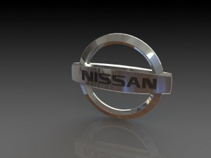 nissan logo 3D Model