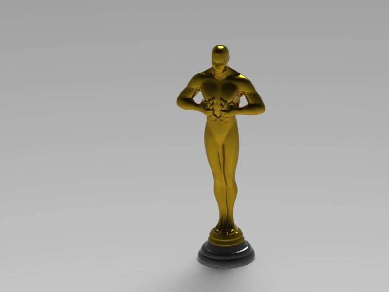 oscar multi format 3D Model .c4d .max .obj .3ds .fbx .stl .blend 
