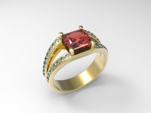 ring design 3D 打印模型