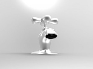 faucet Modelo de Impressão 3D