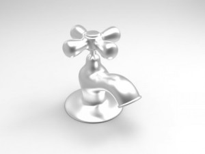faucet Modelo de Impressão 3D
