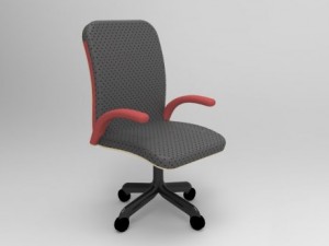computer chair 3D मॉडल