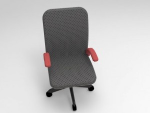 computer chair 3D मॉडल