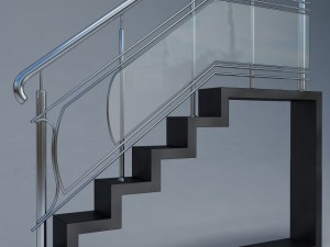 railing Model 3D