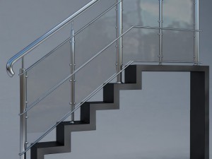 railing Model 3D
