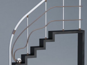 railing Model 3D