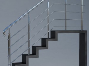 railing Model 3D