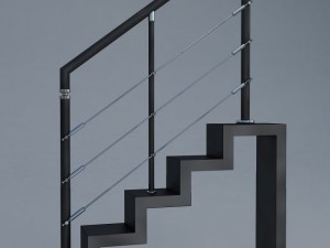railing Model 3D