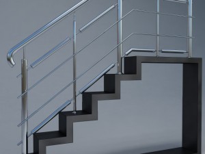 railing Model 3D