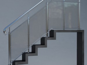 railing Model 3D
